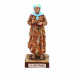 Христианская оловянная миниатюра "Святая Матрона Московская"