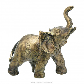 Бронзовая статуэтка "Слон", фотография 0. Интернет-магазин ЛАВКА ПОДАРКОВ