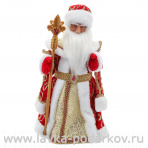 Новогодняя кукла "Дед Мороз" с музыкальным механизмом