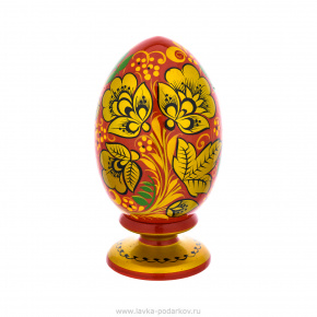 Пасхальное яйцо-шкатулка. Хохлома, фотография 0. Интернет-магазин ЛАВКА ПОДАРКОВ