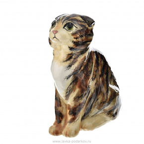 Фарфоровая статуэтка "Кот-британец", фотография 0. Интернет-магазин ЛАВКА ПОДАРКОВ