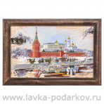 Картина на бересте "Кремль" 35х25 см