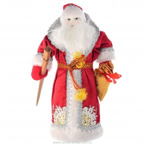 Фарфоровая кукла ручной работы "Дед Мороз", фотография 0. Интернет-магазин ЛАВКА ПОДАРКОВ