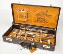 9952 Набор "Подарочный" для ШАШЛЫКА 034/P в кейсе