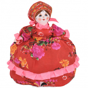 Кукла - грелка на чайник "Розочка", фотография 0. Интернет-магазин ЛАВКА ПОДАРКОВ