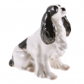 Фарфоровая статуэтка "Собака спаниель". ИФЗ, фотография 0. Интернет-магазин ЛАВКА ПОДАРКОВ