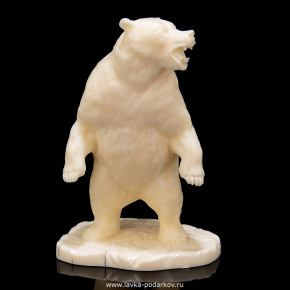 Скульптура из клыка моржа "Медведь", фотография 0. Интернет-магазин ЛАВКА ПОДАРКОВ
