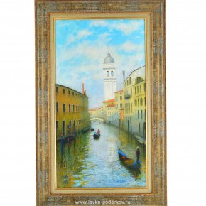 Картина (постер) "Венеция. Канал. 2012" , фотография 0. Интернет-магазин ЛАВКА ПОДАРКОВ