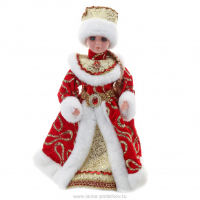 Новогодняя кукла "Снегурочка" с музыкальным механизмом, фотография 0. Интернет-магазин ЛАВКА ПОДАРКОВ
