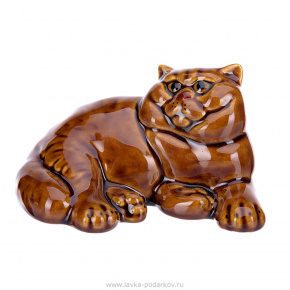 Фарфоровая статуэтка "Персидский кот", фотография 0. Интернет-магазин ЛАВКА ПОДАРКОВ