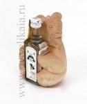 24018 Композиция Медведь деревянный (подставка под бутылку)