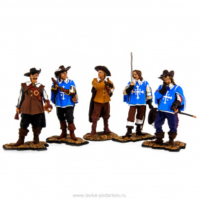 Оловянная миниатюра, набор солдатиков "Мушкетеры", фотография 0. Интернет-магазин ЛАВКА ПОДАРКОВ