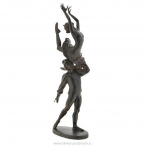 Скульптура интерьерная "Русский балет" (сандаловое дерево), фотография 0. Интернет-магазин ЛАВКА ПОДАРКОВ