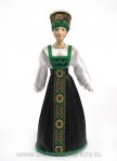 Кукла "Традиционный девичий праздничный костюм"