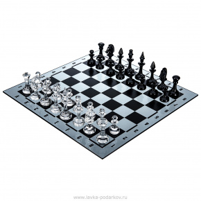 Шахматы из хрусталя 47х47 см, фотография 0. Интернет-магазин ЛАВКА ПОДАРКОВ
