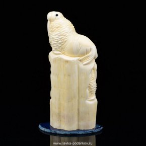 Скульптура из кости "Моржи на утесе", фотография 0. Интернет-магазин ЛАВКА ПОДАРКОВ
