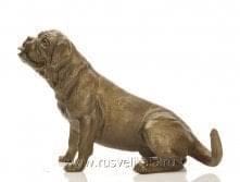 11168-2366 Бронза скульптура Бордоский дог 