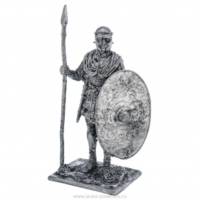 Оловянный солдатик "Римский вспомогательный пехотинец, 1 век н.э.", фотография 0. Интернет-магазин ЛАВКА ПОДАРКОВ