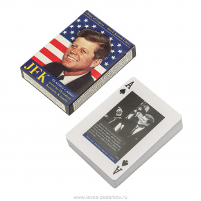 Карты игральные "Президент Кеннеди и его семья", фотография 0. Интернет-магазин ЛАВКА ПОДАРКОВ