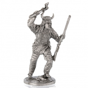 Оловянный солдатик миниатюра "Индеец", фотография 0. Интернет-магазин ЛАВКА ПОДАРКОВ