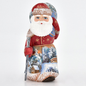 Скульптура "Дед Мороз с подарками", фотография 0. Интернет-магазин ЛАВКА ПОДАРКОВ