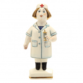 Фарфоровая статуэтка "Медсестра", фотография 0. Интернет-магазин ЛАВКА ПОДАРКОВ