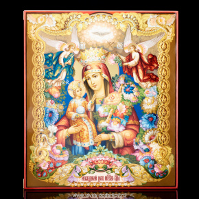 Икона Божией Матери «Неувядаемый цвет», фотография 0. Интернет-магазин ЛАВКА ПОДАРКОВ