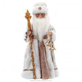 Новогодняя кукла "Дед Мороз" с музыкальным механизмом, фотография 0. Интернет-магазин ЛАВКА ПОДАРКОВ