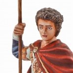 Христианская оловянная миниатюра "Св. Георгий"