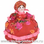 Кукла - грелка на чайник "Розочка"