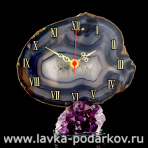 Часы каминные на подставке "Ауросома"