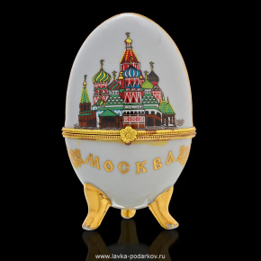 Яйцо-шкатулка "Москва", фотография 0. Интернет-магазин ЛАВКА ПОДАРКОВ