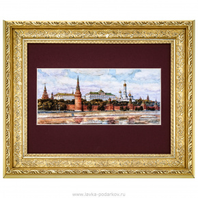 Картина "Московский Кремль" 30 х 25 см, фотография 0. Интернет-магазин ЛАВКА ПОДАРКОВ