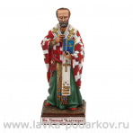 Христианская оловянная миниатюра "Святой Николай Чудотворец"