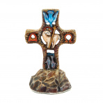 Христианская оловянная миниатюра "Крест"