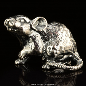 Статуэтка "Крыса" (серебро 925*), фотография 0. Интернет-магазин ЛАВКА ПОДАРКОВ