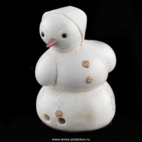 Скульптура из бивня мамонта "Снеговик", фотография 0. Интернет-магазин ЛАВКА ПОДАРКОВ