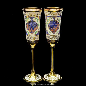 Хрустальные бокалы для шампанского "Mysore" на 2 персоны, фотография 0. Интернет-магазин ЛАВКА ПОДАРКОВ