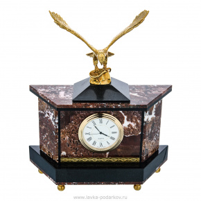 Часы из натурального камня "Орел". Златоуст, фотография 0. Интернет-магазин ЛАВКА ПОДАРКОВ