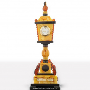 Часы каминные "Фонарь" (с двумя часовыми механизмами), фотография 0. Интернет-магазин ЛАВКА ПОДАРКОВ