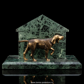 Подставка для визиток и бумаг "Собака", фотография 0. Интернет-магазин ЛАВКА ПОДАРКОВ