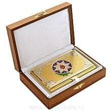 23542 Златоуст Визитница "Герб Азербайджана" в П/У