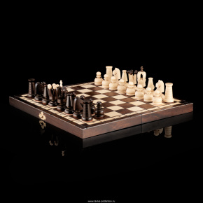 Шахматы деревянные "Айс", фотография 0. Интернет-магазин ЛАВКА ПОДАРКОВ