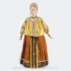 Кукла "Сударушка" В традиционном праздничном костюме , фотография 0. Интернет-магазин ЛАВКА ПОДАРКОВ