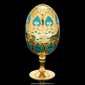 Пасхальное яйцо-рюмка с эмалью. Златоуст, фотография 0. Интернет-магазин ЛАВКА ПОДАРКОВ
