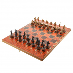 Шахматная доска складная с фигурами "Ледовое побоище", фотография 0. Интернет-магазин ЛАВКА ПОДАРКОВ