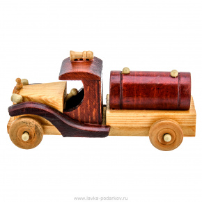 Деревянная игрушка "Пожарная машина", фотография 0. Интернет-магазин ЛАВКА ПОДАРКОВ