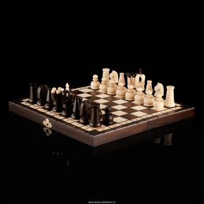 Шахматы деревянные "Ройял", фотография 0. Интернет-магазин ЛАВКА ПОДАРКОВ