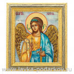 Икона на перламутре "Ангел Хранитель" 16 х 18 см