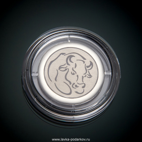 Монета сувенирная "Бык" (серебро 925*), фотография 0. Интернет-магазин ЛАВКА ПОДАРКОВ